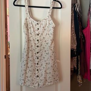 American Eagle Button Mini Dress
